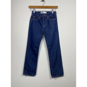 Old Navy Skinny Jeans Kids Size 8 Dark Wash Stretch Denim Pants